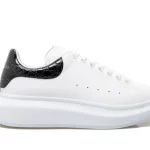 McQueen Oversized Black Crocodile