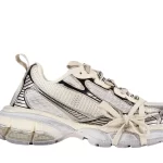 BALENCIAGA Men's 3XL Mesh Runner Quality Reps 9110 BEIGE/EGGSHELL