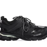 BALENCIAGA MEN'S TRACK LED SNEAKER IN BLACK