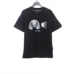 See-Through Gull Bear Print T-Shirt