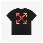 Off White Connecticut Limited Orange Arrow Print T-Shirt Reps