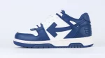 Off-White Out of Office Low 'White Dark Blue' Reps