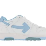 OFF-WHITE Out Of Office OOO 30 MM Low Tops Ligh BLue