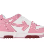 OFF-WHITE Out Of Office Sartorial Stitching White PInk Replica
