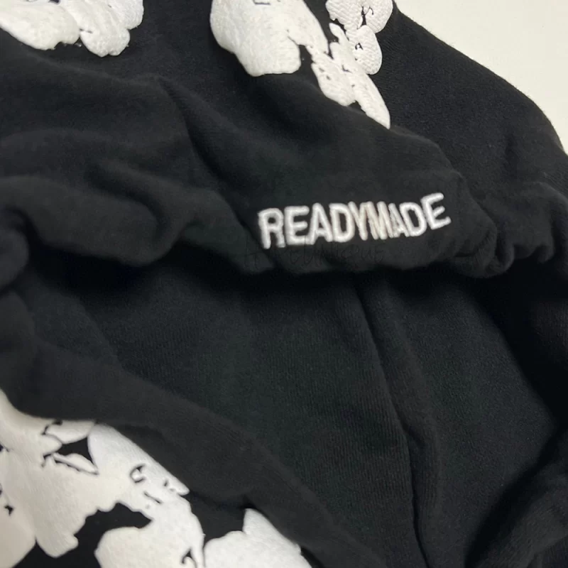 READYMADE x Denim Tears Wreath Hoodie 'Black'6