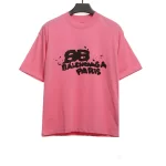 Balenciaga Hand Drawn BB Print T-Shirt Reps