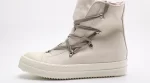 Rick Owens DRKSHDW Strobe Cotton Nylon Hexa High 'Pearl Milk'