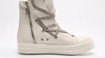 Rick Owens DRKSHDW Strobe Cotton Nylon Hexa High 'Pearl Milk'