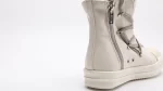 Rick Owens DRKSHDW Strobe Cotton Nylon Hexa High 'Pearl Milk'