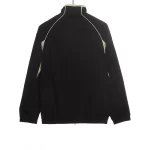 Balenciaga Contrast Color Patchwork Stand Collar Jacket Reps