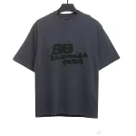 Balenciaga Hand Drawn BB Print T-Shirt Reps