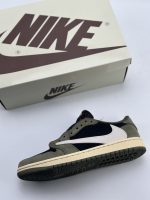 Travis Scott x Air Jordan 1 Low OG Black Olive