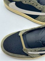 Travis Scott x Air Jordan 1 Low OG Black Olive