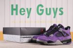 Travis Scott x Air Jordan 4 "Purple"