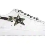 Bape Sta Low White ABC Camo Green Reps