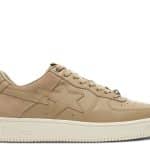 Bape Sta Beige Suede Reps