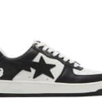 Bapesta #4 M1 'Black' Matter Leahter