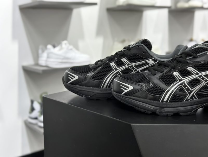asics gel-1130 black pure silver
