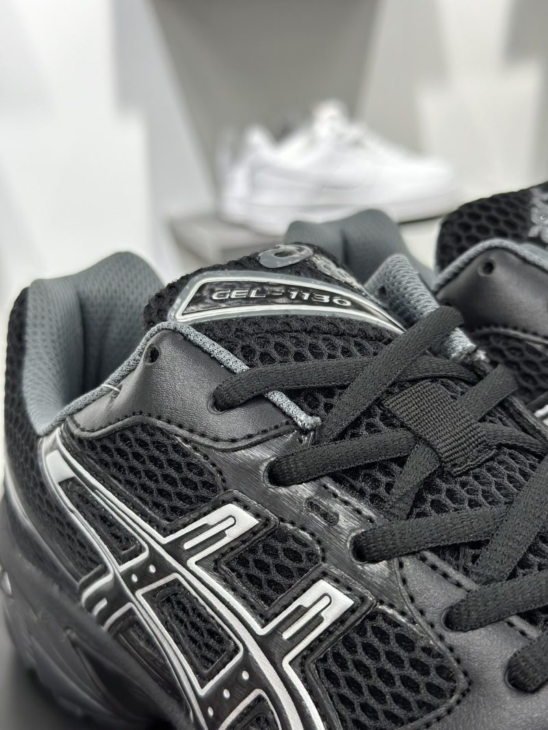 asics gel 1130 black pure silver