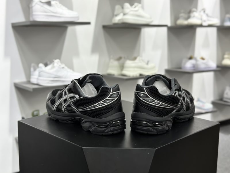 asics black pure silver gel 1130