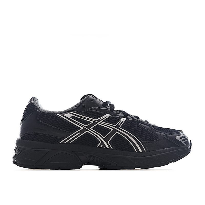 ASICS Gel-1130 Black Pure Silver Replica Side View