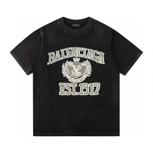 Balenciaga EST 1917 Print T-Shirt Reps