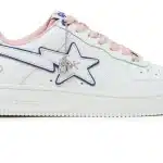 Bape Sta BAPY White Pink REps