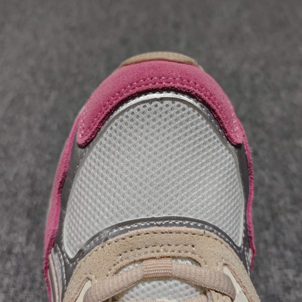 asics gel nyc cream pink vintage style sneakers