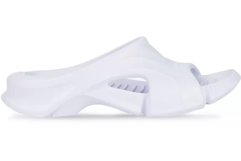 Balenciaga Mold Slide Sandal White W