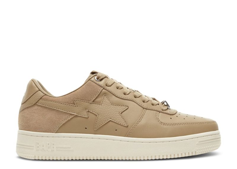 Bape Sta Beige Suede