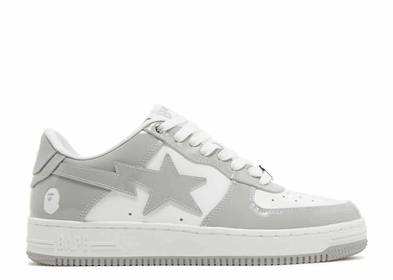 Bapesta Light Grey Reps