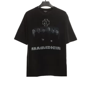 Balenciaga Joint German tank portrait band T-shirt Reps