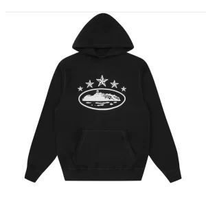 Corteiz 5 Starz Alcatraz Bottoms Black