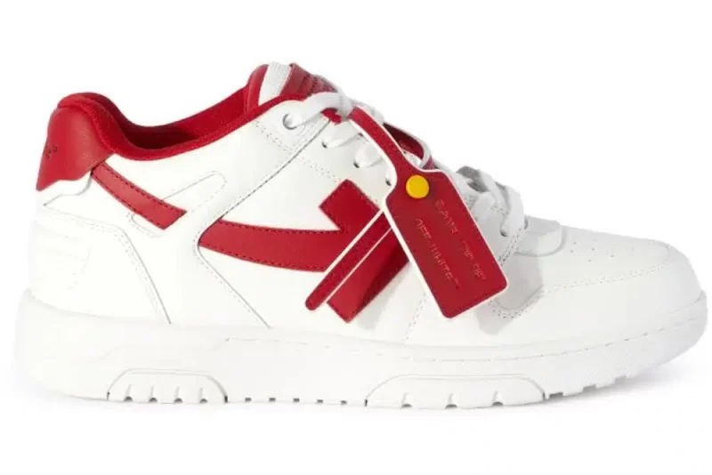 OFF WHITE Out Of Office OOO Low Tops 2024 Lunar New Year Red White