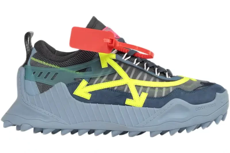 Off White Vulc Low Blue Yellow SS20