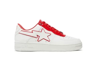 Bapesta #8 M1 'White Red' Reps