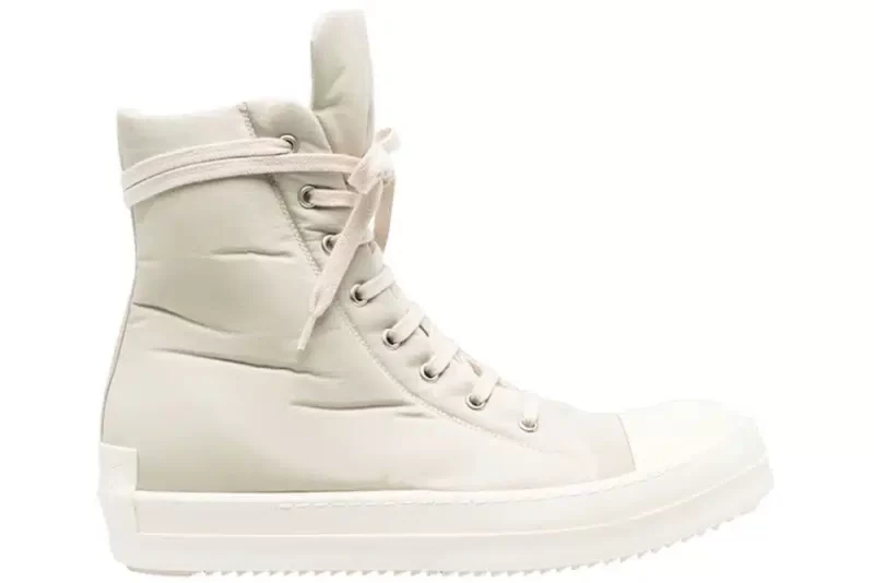Rick Owens DRKSHDW Strobe Cotton Nylon High Pearl Milk