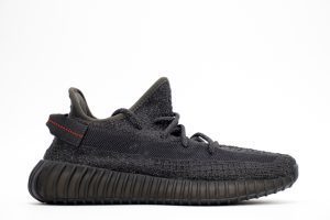 Yeezy Boost 350 V2 Static Black (Reflective) Replica