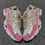 asics gel nyc cream pink cushioned sneakers