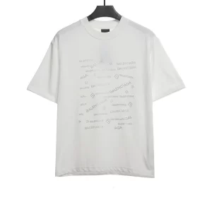 Balenciaga Hot Diamond Washed T-shirt Reps
