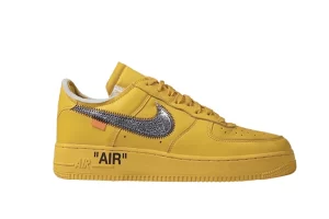 Off-White x Nk Air Force 1 "University Gold" Replica