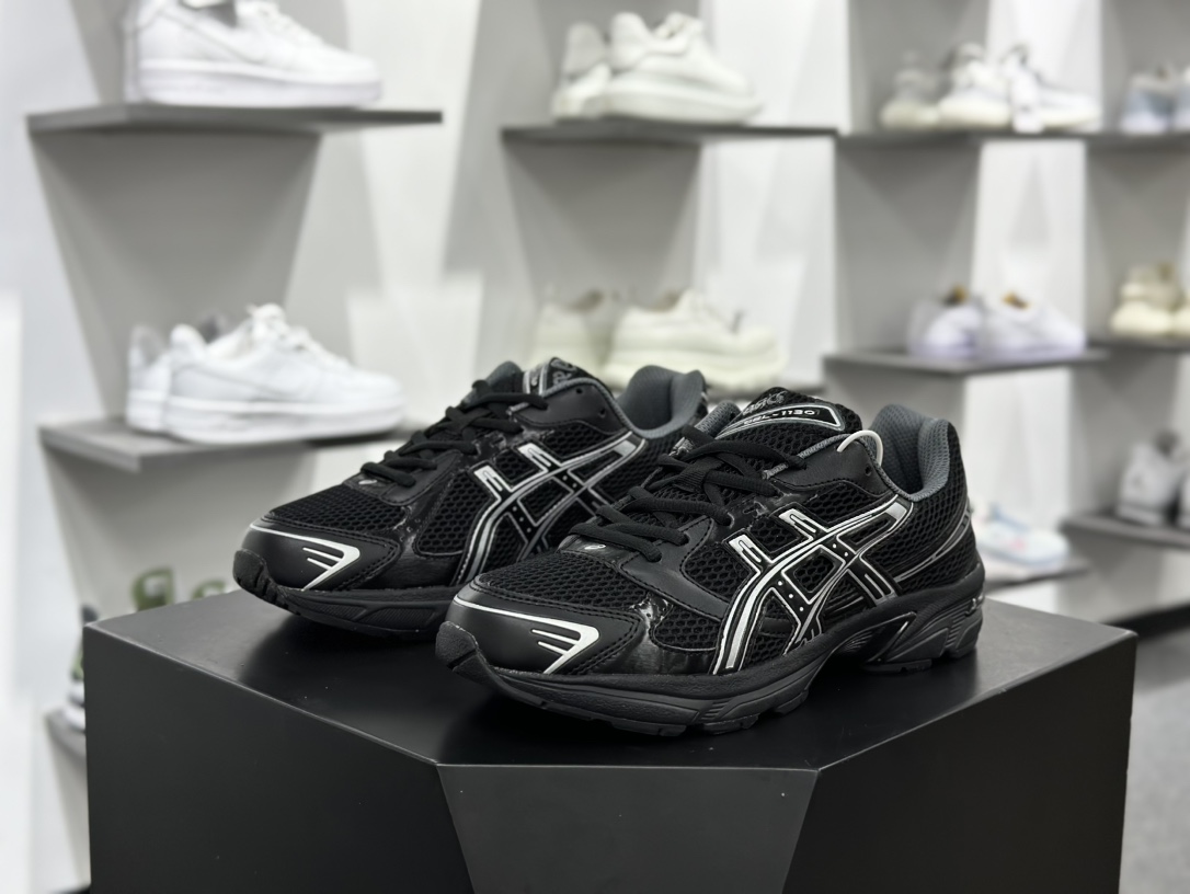 Asics Gel 1130 Black Pure Silver Exclusive Replica - High Performance