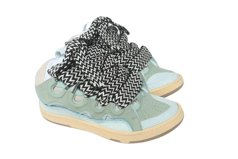 Lanvin Curb Sneaker 'Light Blue' Reps