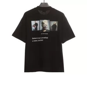 Balenciaga Musical Note Portrait T-Shirt Reps