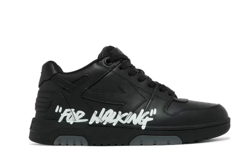 Off-White Out of Office Low 'For Walking - Black White' Reps