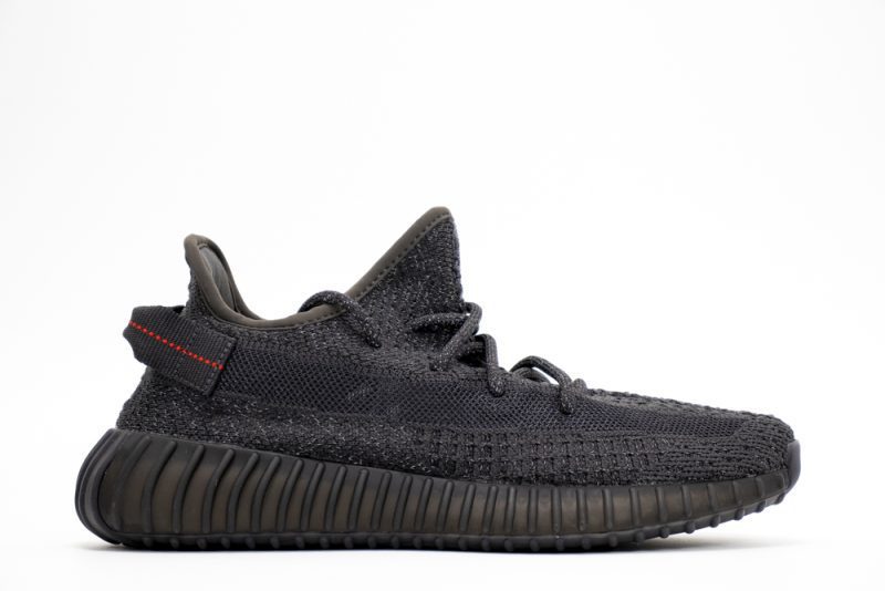 Yeezy Boost 350 V2 Static Black (Reflective) Replica