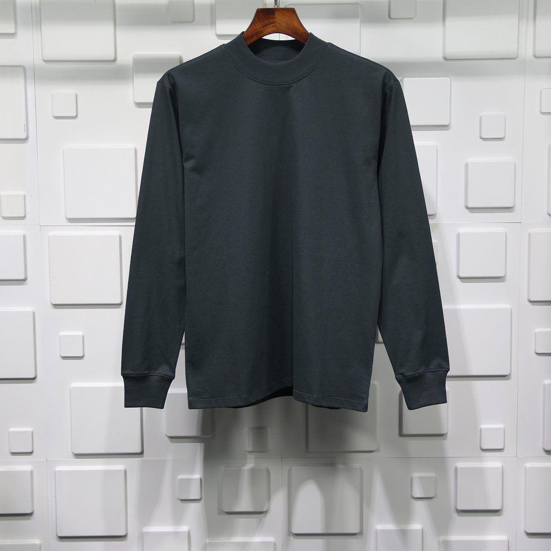 letter back long sleeve t shirt