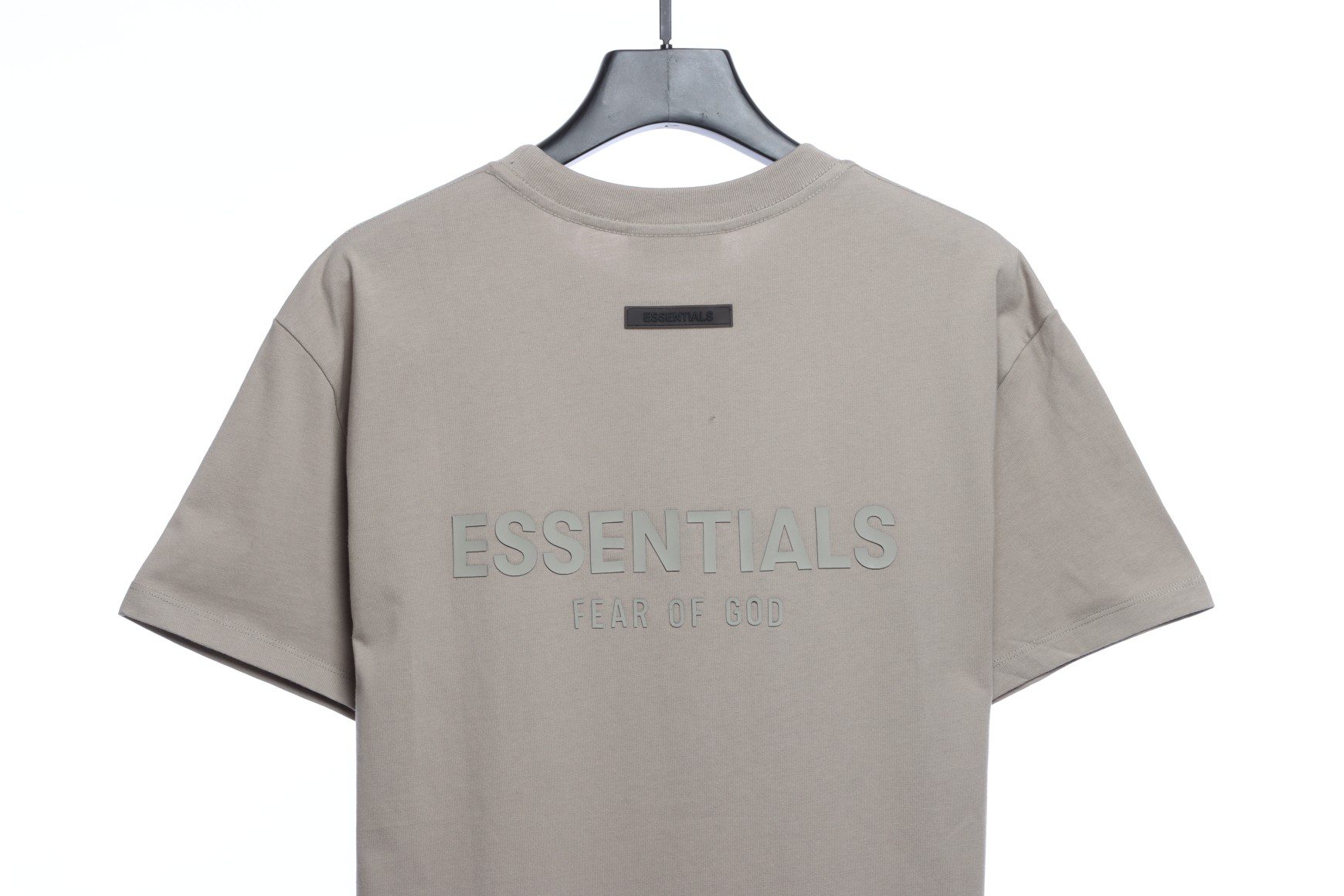 back silicone letter t shirt