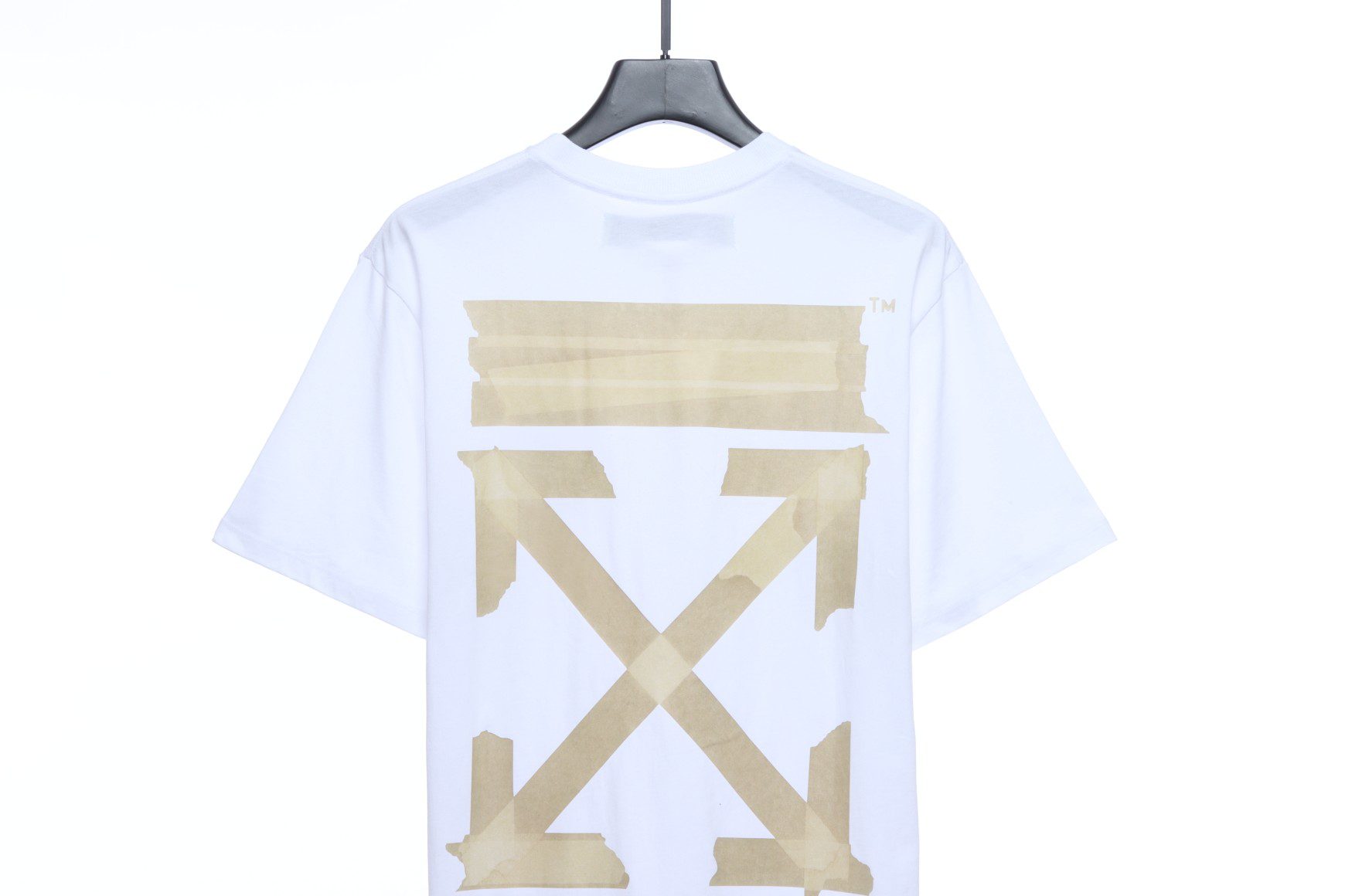 adhesive arrow print t shirt