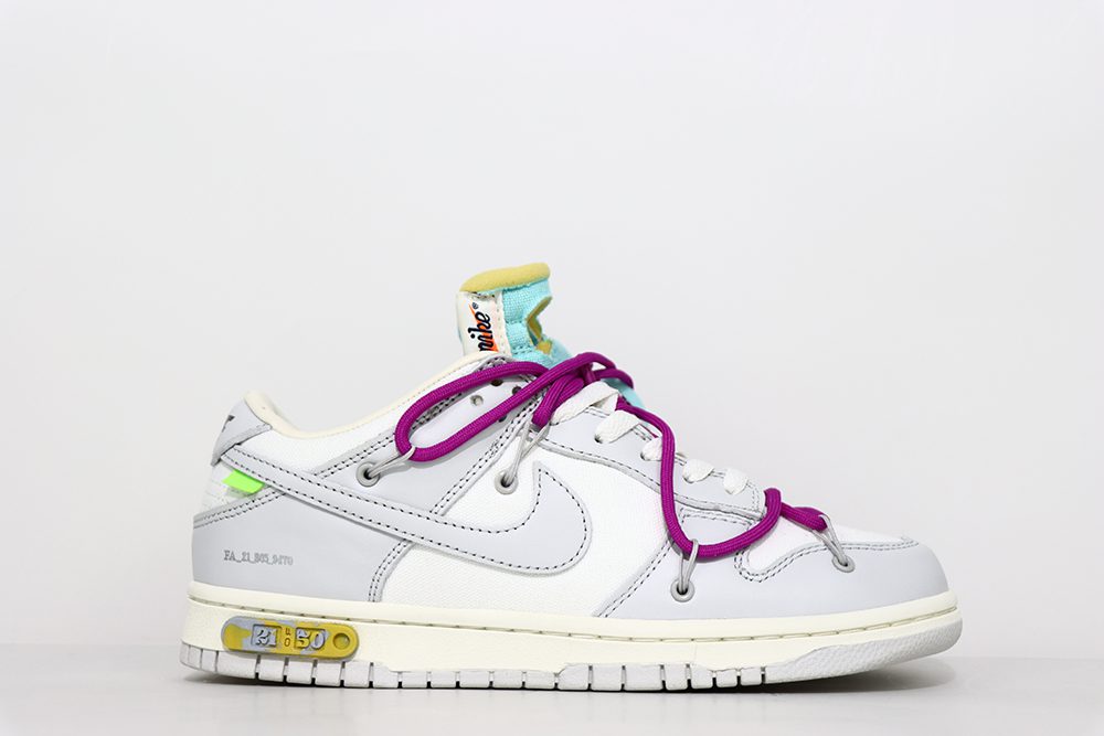 off white x dunk low lot 21 of 50